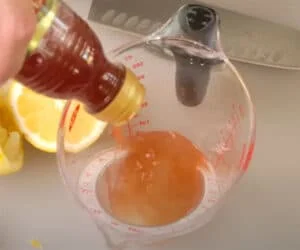 adding ingridents to create Texas Roadhouse Italian Dressing Recipe