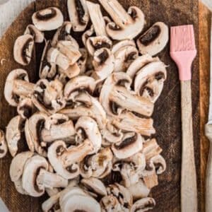 Clean and Slice the Mushrooms