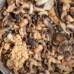 Sprinkle on Seasonings to create Texas Roadhouse Sauteed Mushroom Recipe