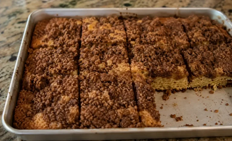LAUSD Coffee Cake Recipe (The Original 1954 Recipe)